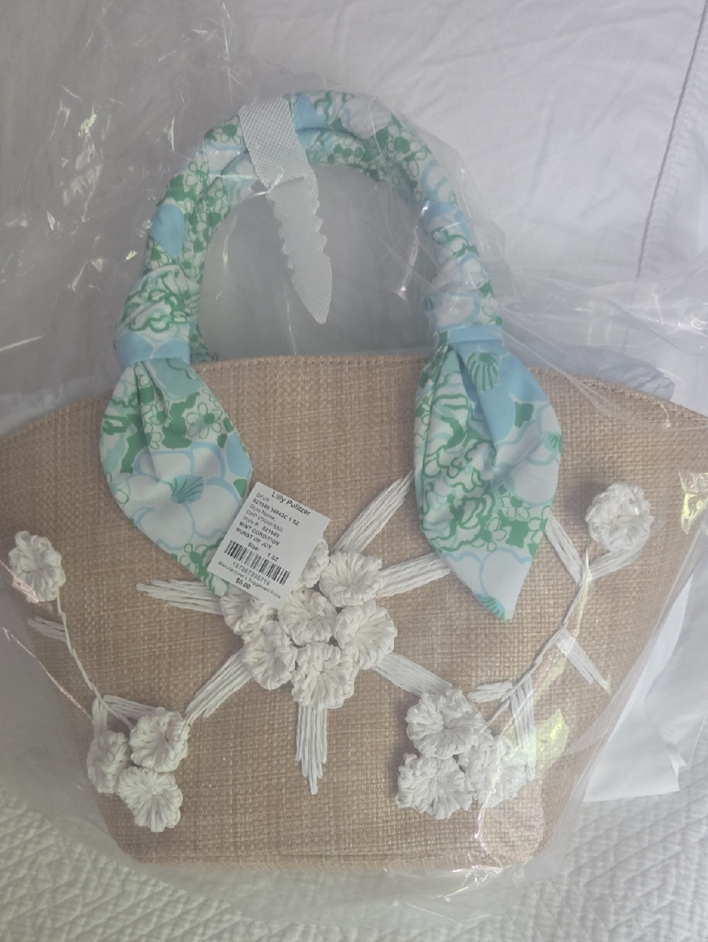 Lilly Pulitzer Straw Bag - Picture 4 of 6